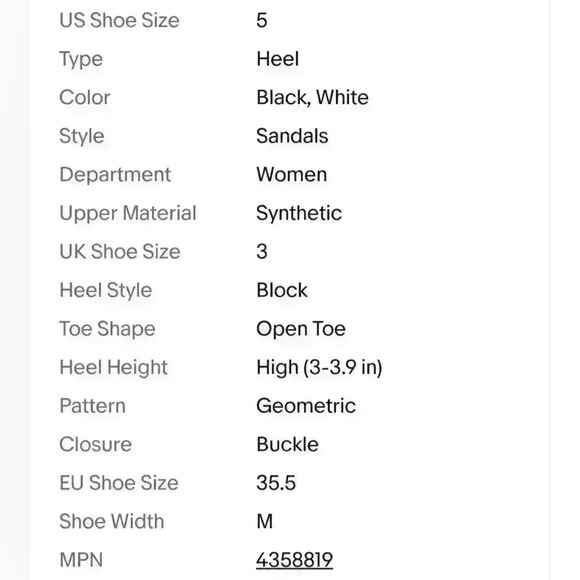 NEW NIB ASOS HEALER Women's Printed Heeled Sandals Heels Sz 5.5 US $59 - Picture 9 of 9